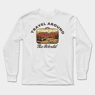 Travel Nature Outdoor Bear Long Sleeve T-Shirt